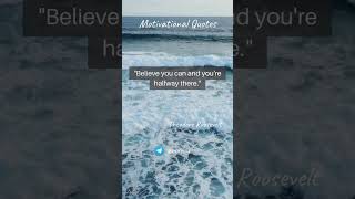 Поверь! Мотивационная цитата Теодора Рузвельта #английский #цитаты