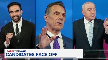 NYC mayoral debate gets contentious as candidates spar over affordability, experience