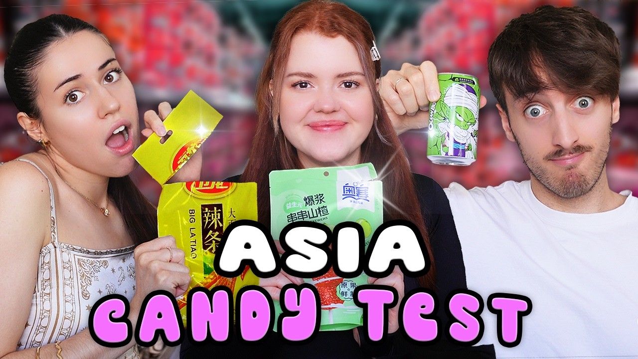It's so Delicious! We Tested ASIAN SNACKS! ft @ailaughatmyownjokes