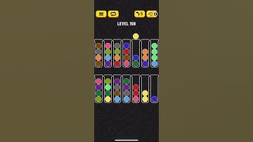 Ball sort puzzle level 159