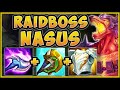 WTF RIOT?! THESE SEASON 11 ITEMS TURNED NASUS INTO THE FINAL BOSS! 1V5 NASUS IS 100% UNFAIR!