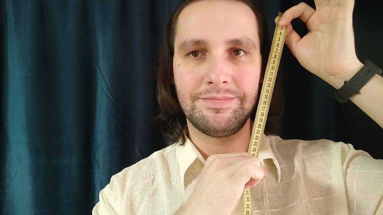 АСМР Снятие мерок в элитном ателье