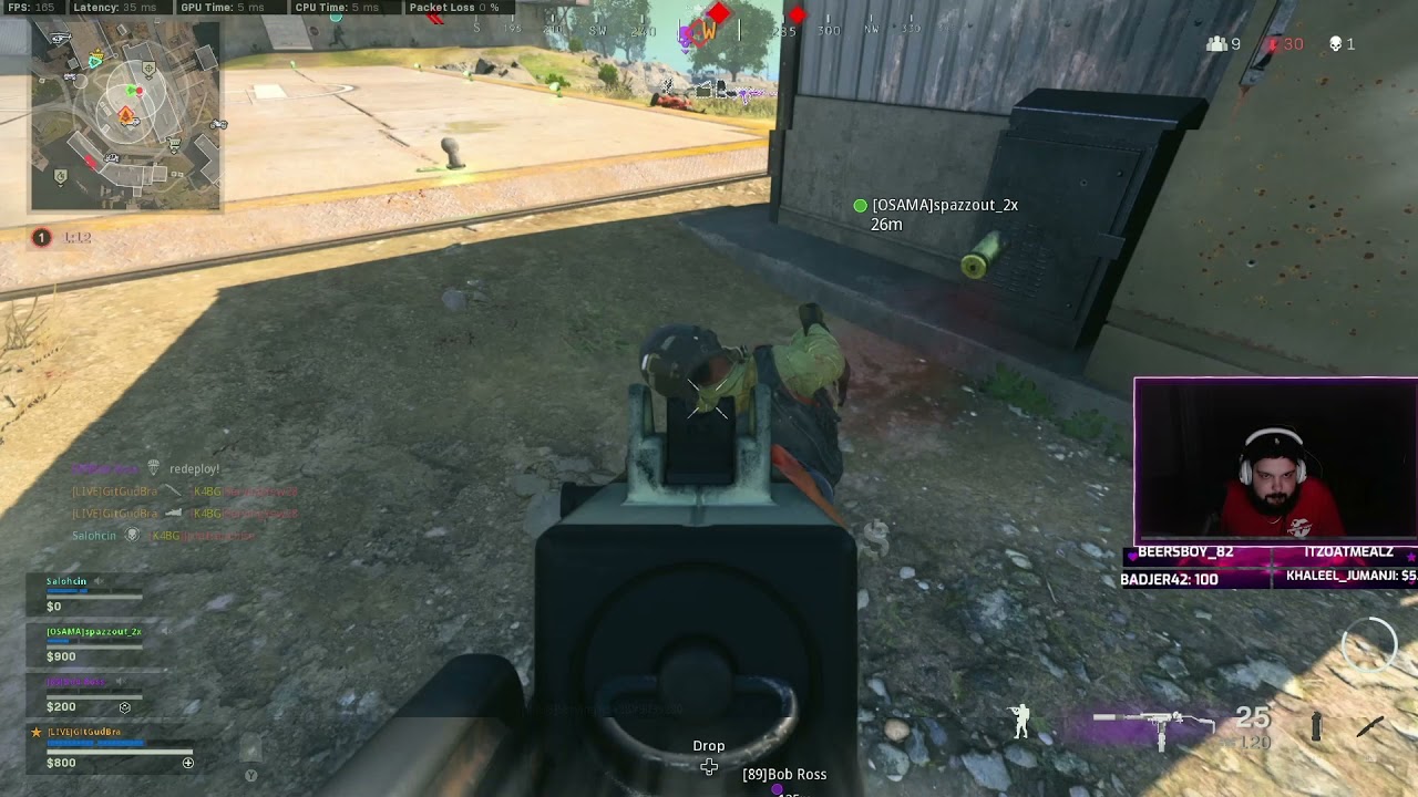 funny warzone deathchats