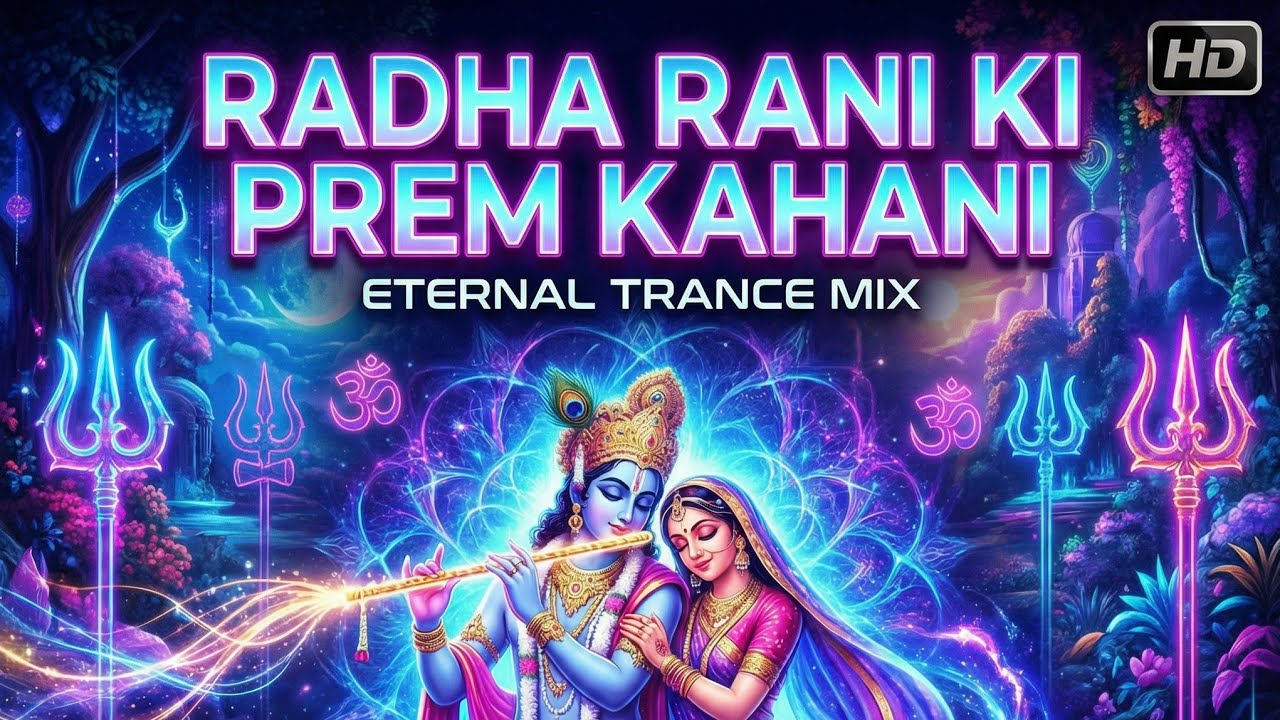 Radha Rani Ki Prem Kahani | Magical Krishna Flute Trance | High Energy DJ Remix | AKAI MUSIC
