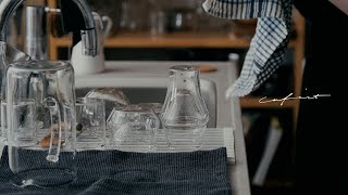 暮らしを整える。キッチン掃除とおうちカフェ。コーヒーサーバーの選び方とお気に入り紹介 /Vlog
