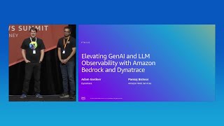 AWS Summit Sydney 2025: Elevating generative AI and LLM observability