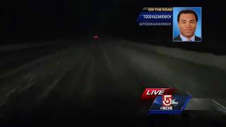 Heavy, steady snow leaves roads treacherous