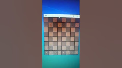 Chess engine using TKINTER