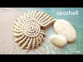 DIY macrame seashell tutorial update: new extremely slow step by step instructions, boho home decor