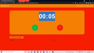 CS50 Final Project 2022 - Pomodoro timer