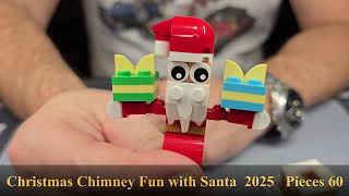 Lego 30692 Christmas Chimney Fun with Santa assembly Lego 30692 Christmas Chimney Fun with Santa assembly