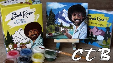 Bob Ross Painting by Numbers! Unboxing and Review!