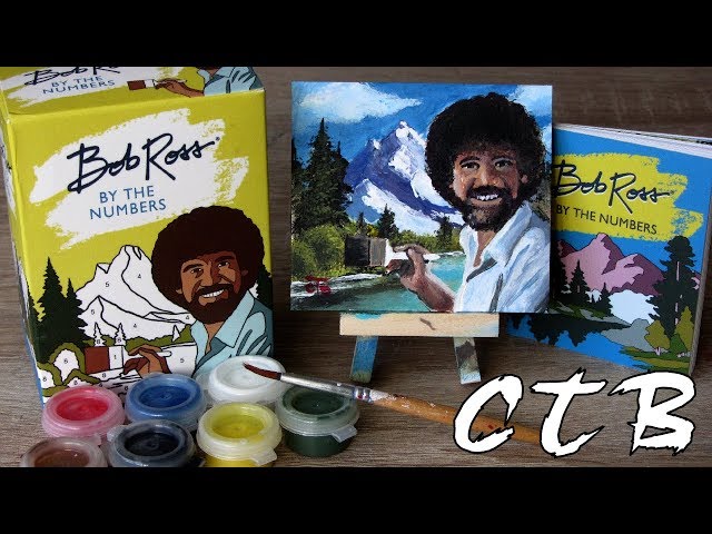 Bubbling Stream Bob Ross Art Paint By Numbers - Canvas Paint by numbers