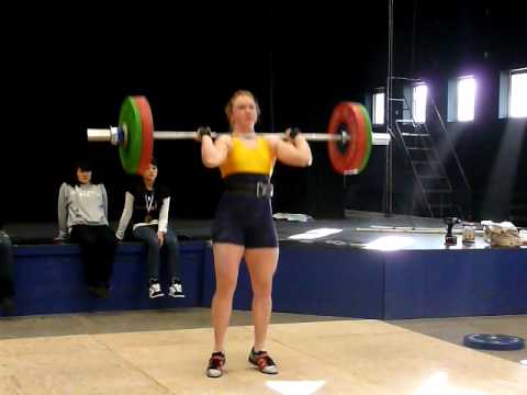 Kristin Newman Clean and Jerk 93kg - 2010 PWA