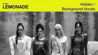 aespa - LEMONADE [Dolby Atmos Hidden | Background Vocals   ad-libs]