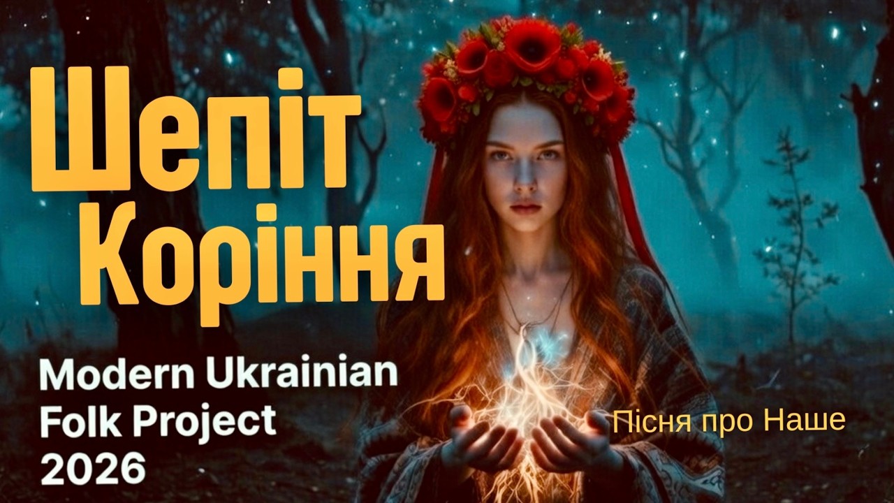 Шепіт Коріння | Гіпнотичний Фолк-Поп Electronic 2026 [Modern Ukrainian Folk Project]