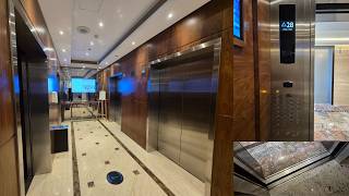 High-rise Mitsubishi DC-GL (mod. NexWay Modernization) Lifts - The Galleria Residences, Dubai, UAE