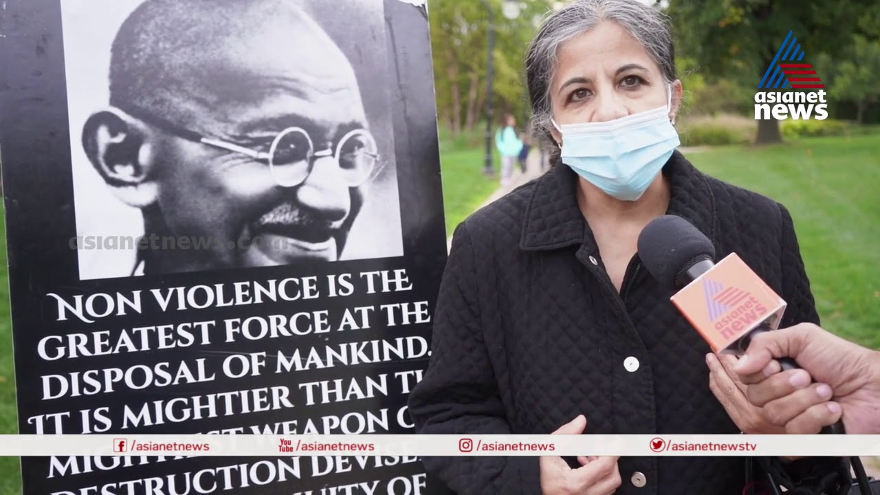 United for Peace foundation Chicago Celebrates Gandhi Jayanti | America Ee azcha | 12th Oct 2020
