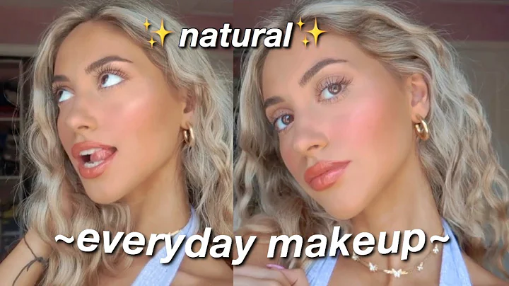 "no makeup" makeup look *easy everyday natural, glass skin /dewy makeup* 2020