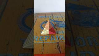Sonobe origami tringular 3 units #origamimodular #sonobe #paper #origami  #origami