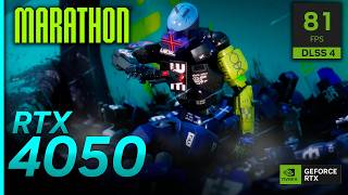 RTX 4050 on Marathon - 1080p, DLAA, DLSS 4 - PC Performance!