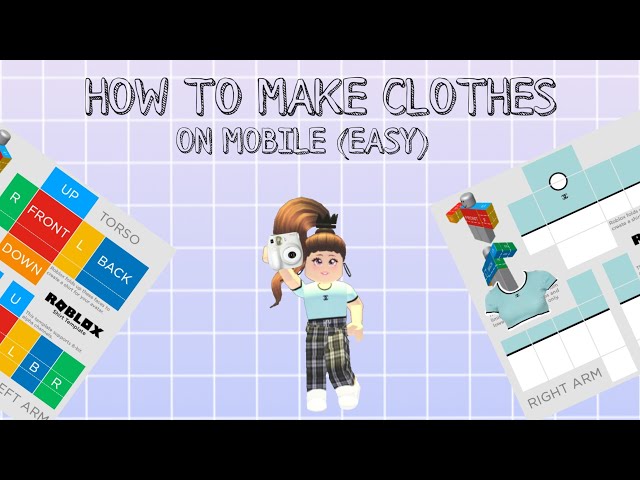 How to Make and Upload Shirts to Roblox for Mobile