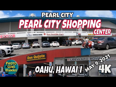 Pearl City Shopping Center Walk Don Quijote Daiso Leeward Bowl Chuck E Cheese May 9 2021 Oahu Hawaii