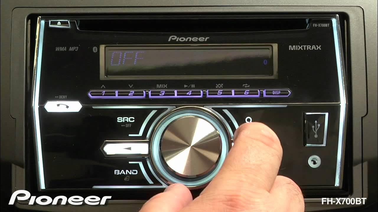 How To FHX700BT Initial Setup YouTube