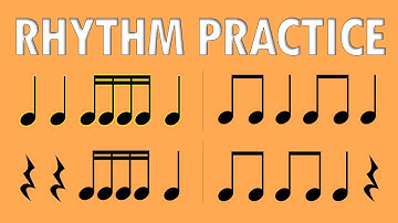 Beginner Rhythm Reading Practice | 8th & 16th Notes 👏