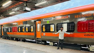22589 Banaras Pune Amrit Bharat Express Full Train Journey | Jhansi First Amrit Bharat Train Vlog