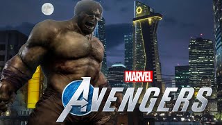 Marvel Avengers Game - Berserk Hulk Free Roam Gameplay!