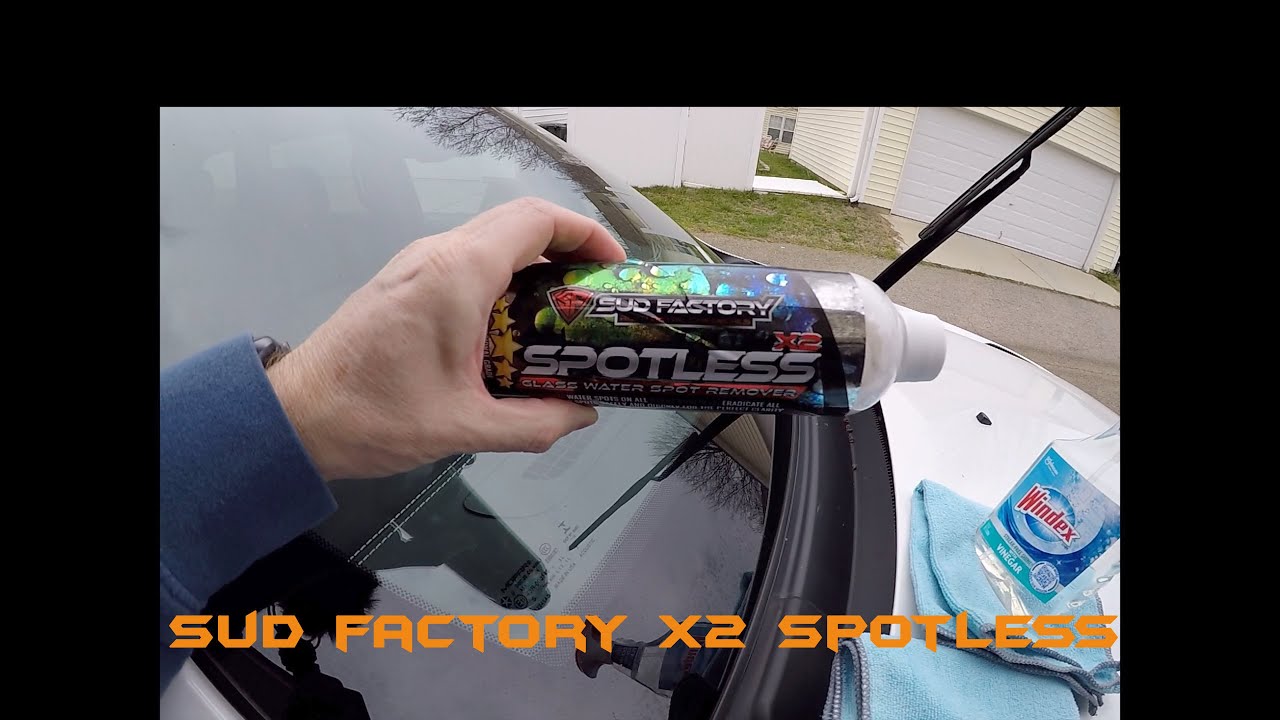 Spotless X2 Glass water spot remover is selling HOT! Thanks to our customer  @thatnickgrantguy for posting this up to share his results with  everyone!, By Sud Factory