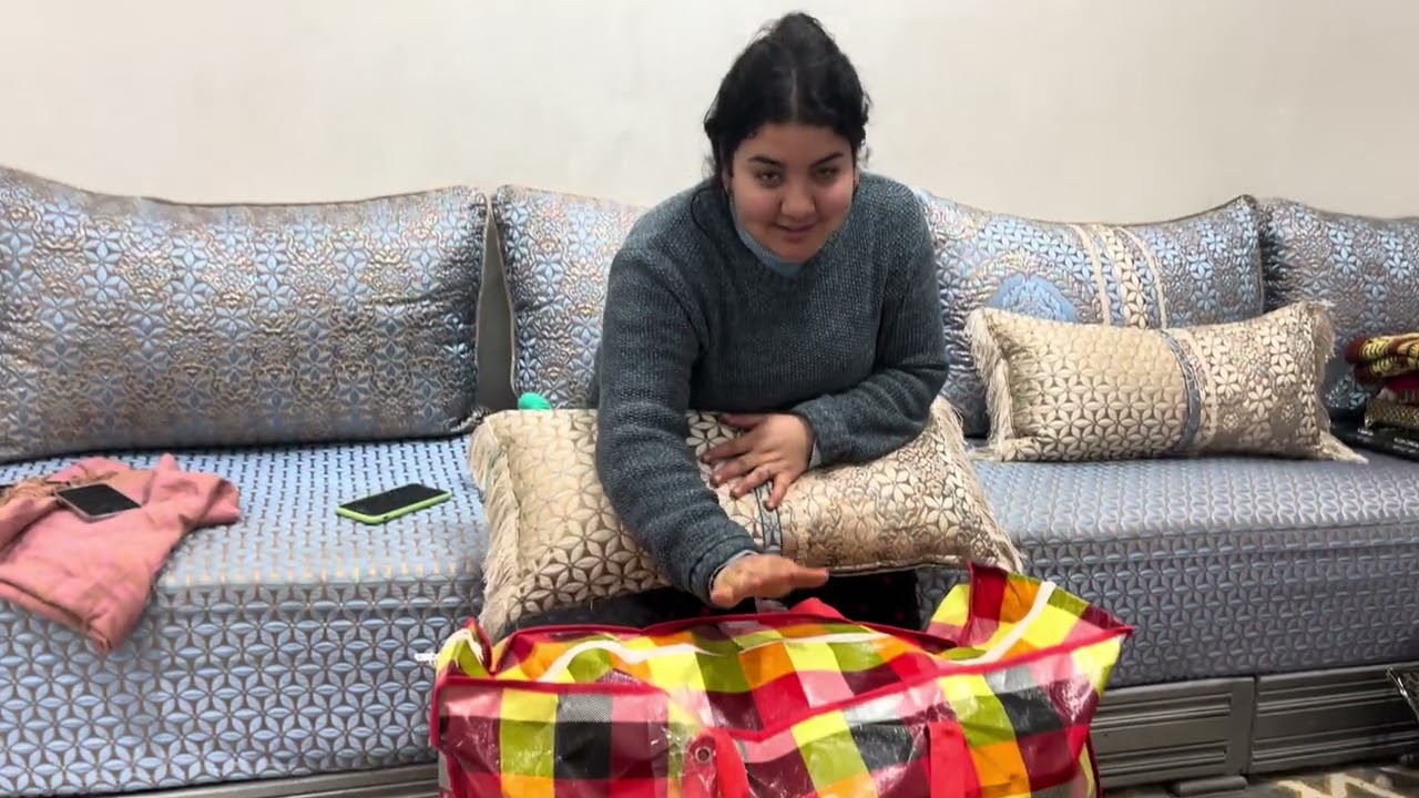 اليوم فتحنا معكوم احسن هدية🥳 جاتنا لدار واخيرا كملنا فراش درنا متخيلوش شنو لقينا فيها فرحة لا توصف💃 