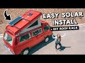 SOLAR Panel Setup for WESTFALIA VANAGON |  + DIY Roof Rack! Off Grid Power