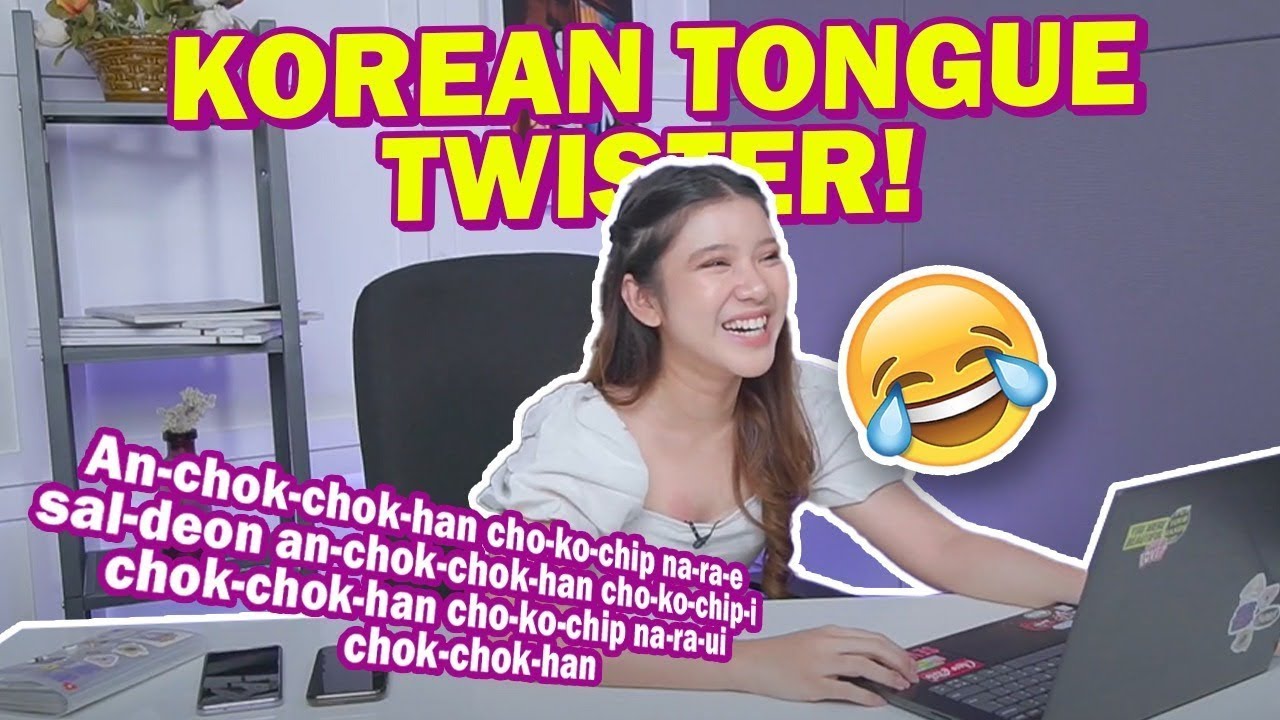 Tiara Andini Ditantang Tongue Twister Korea, Kesusahan Sampai Ngakak!