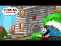 El tren Tomas y sus amigos en español. Tomas en el castillo encantado!.