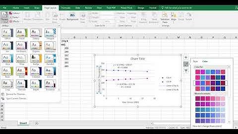 Creating a Single Scatter Plot to Compare Two Data Sets in Excel 2016