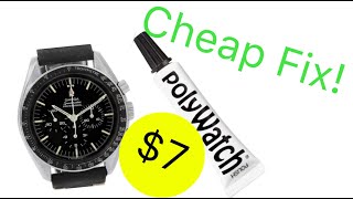 PolyWatch Review: Cleaning Up A Crystal on Vintage Omega