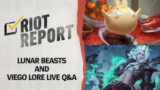 Riot Report: February 2021 - Lunar Beasts and Viego Lore Live Q&amp;A