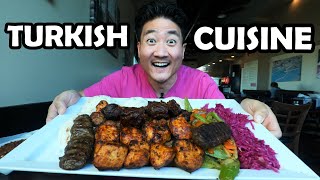 Trying TURKISH FOOD for the First Time! Istanbul Grill California!