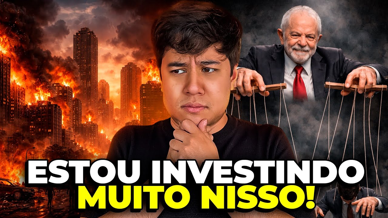COMO ESTOU INVESTINDO PARA CRISE DE 2026!