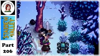 Winter Deep Woods Adventuring! | Stardew Valley, modded *ASMR* | 206