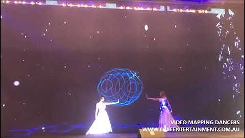 Video Mapping Dancers