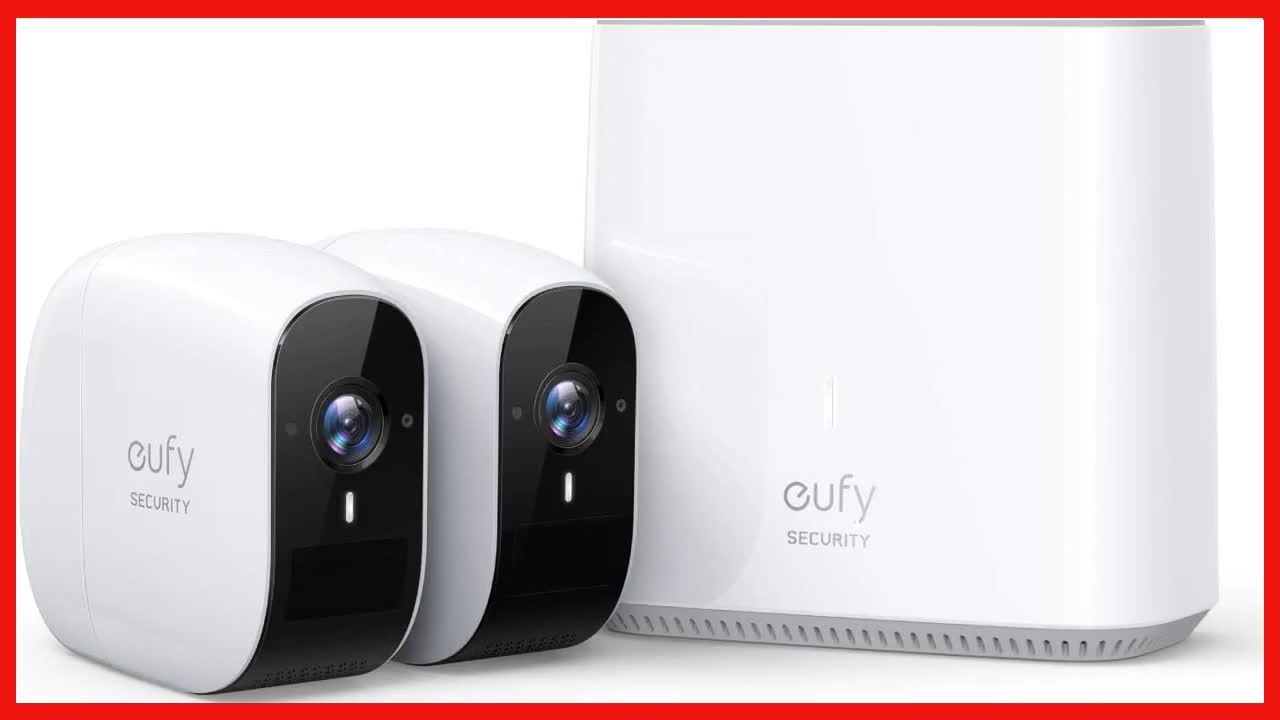 Wireless Home Security Camera System, eufy Security, eufyCam E 365-Day Battery Life