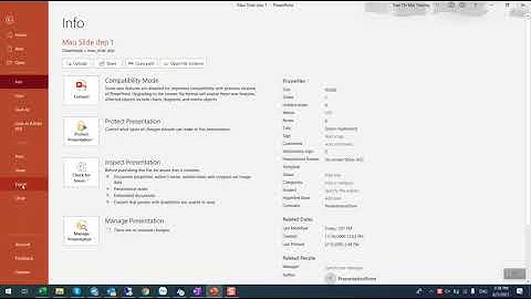 Cách đếm số từ trong slide Powerpoint chi tiết từng bước