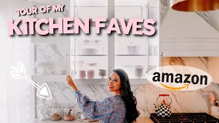 Tour My Kitchen  Amazon Kitchen Must Haves!   MissLizHeart