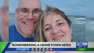 Kentucky fire major died trying to save wife's life when Laurel County tornado struck