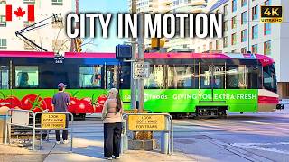 Calgary in Constant Motion 🇨🇦 | Downtown Lunch Rush 4K Walk