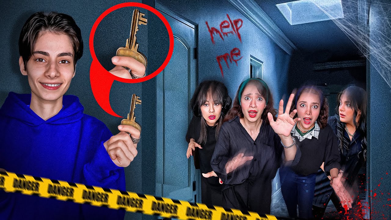 کلید رو پیدا کن و فرار کن(قایم موشک)🤫😱