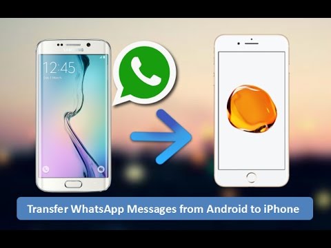 How to Transfer WhatsApp Messages from Android to iPhone 7 ...